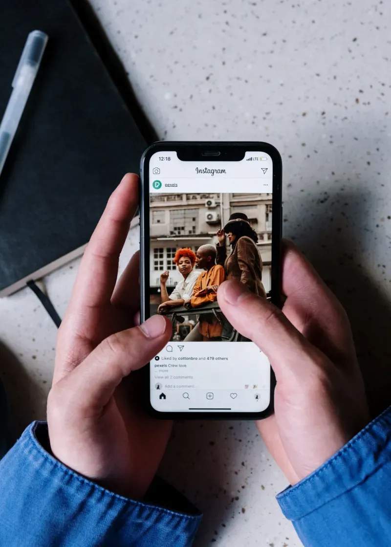 Instagram and Facebook account management